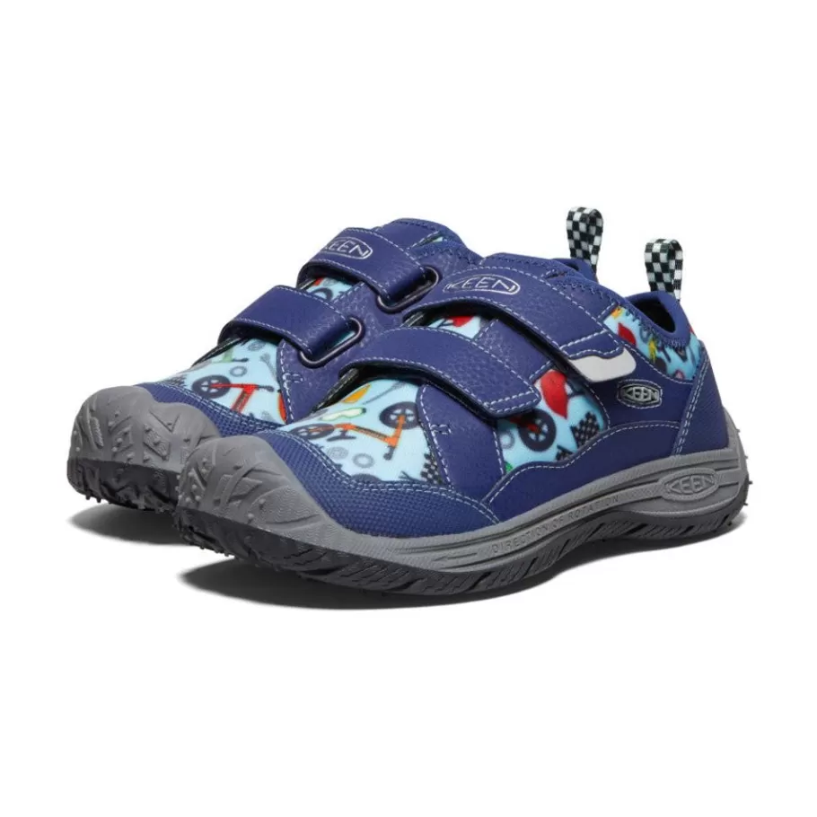 Kids KEEN Shoes-Big Kids' Speed Hound | Blue Depths/Black