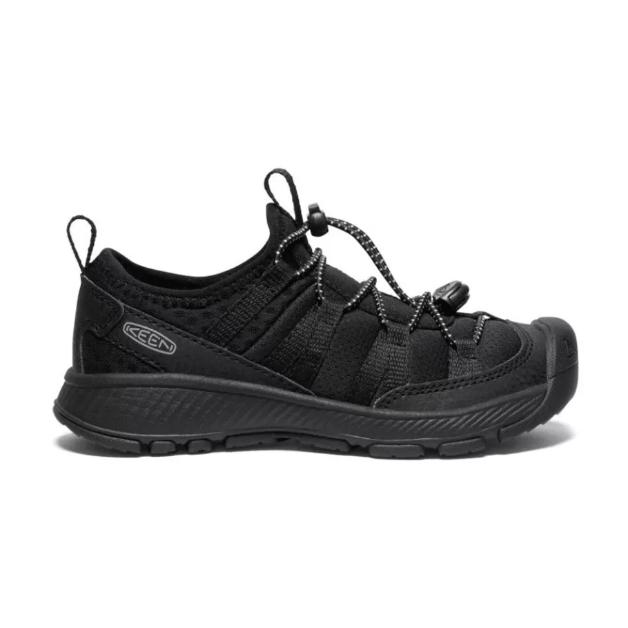 Kids KEEN Shoes-Little Kids' Motozoa Sneaker | Black/Black