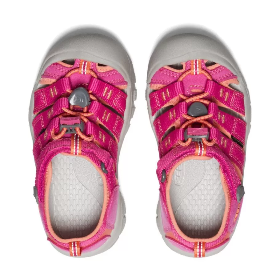 Kids KEEN Sandals-Little Kids' Newport H2 | Very Berry/Fusion Coral