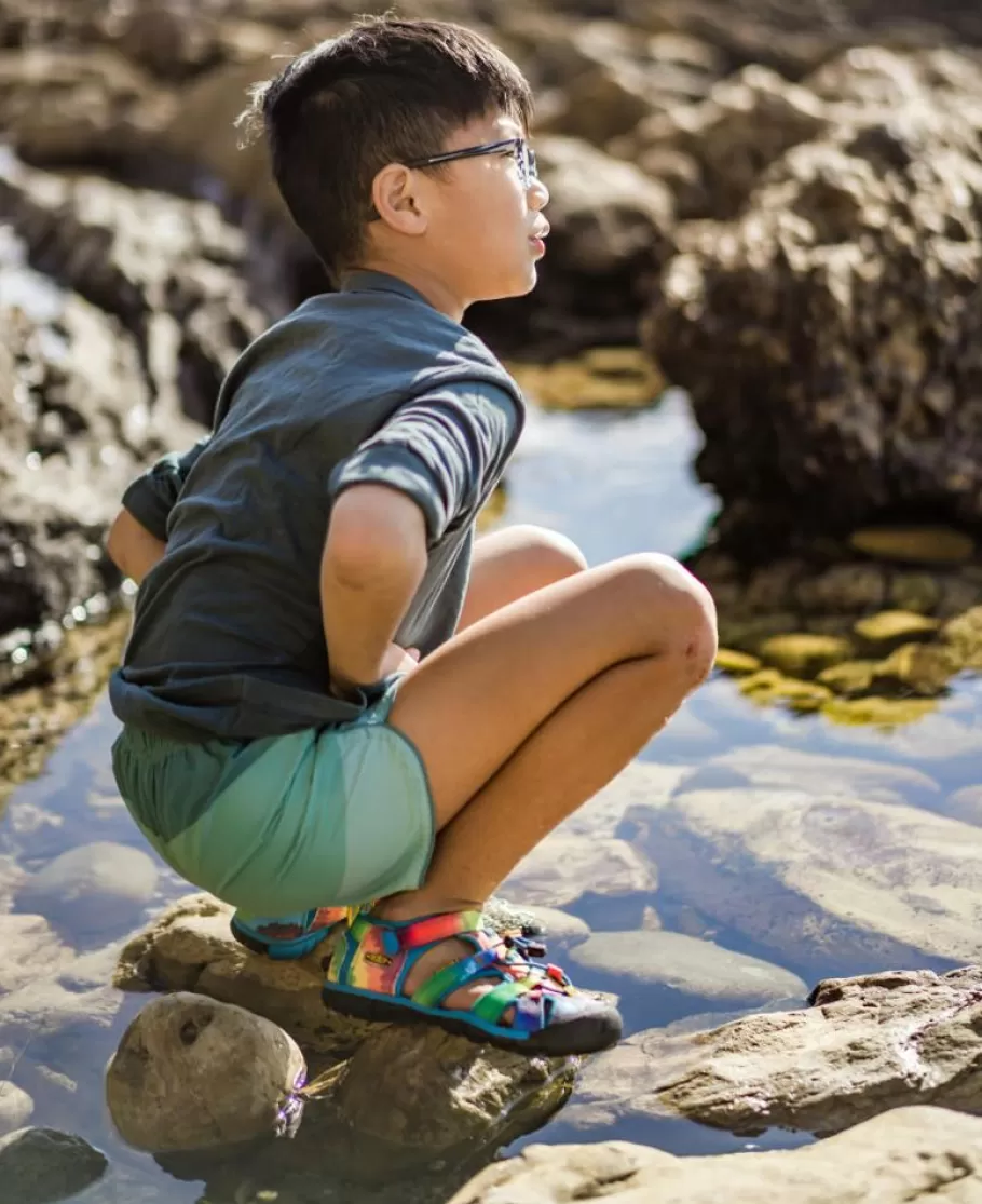 Kids KEEN Sandals-Little Kids' Seacamp Ii Cnx | Vintage Indigo/Evening Primrose