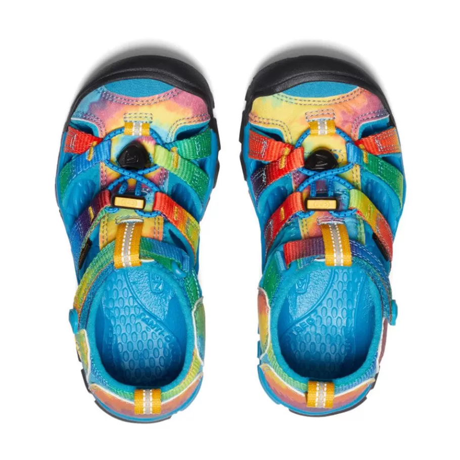 Kids KEEN Sandals-Little Kids' Seacamp Ii Cnx | Vivid Blue/Original Tie Dye