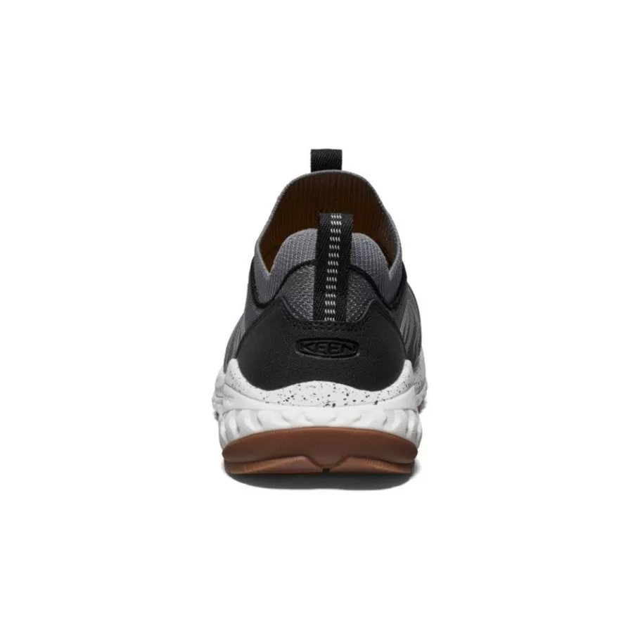 Men KEEN Work Boots & Shoes-Men'S Arvada Shift Work Sneaker (Carbon-Fiber Toe) | Steel Grey/Gum