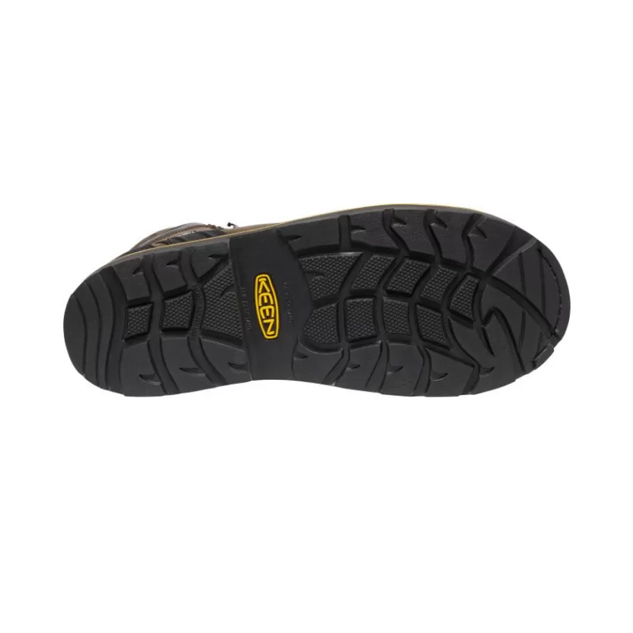 Men KEEN Work Boots & Shoes-Men'S Csa Abitibi Ii Waterproof Boot (Carbon-Fiber Toe) | Cascade Brown/Black