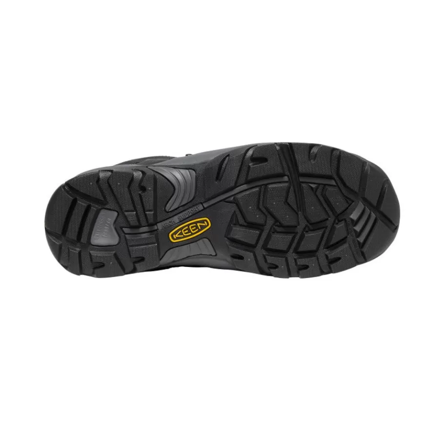 Men KEEN Work Boots & Shoes-Men'S Pittsburgh Energy 6" Waterproof Boot (Carbon Fiber Toe) | Black/Forged Iron