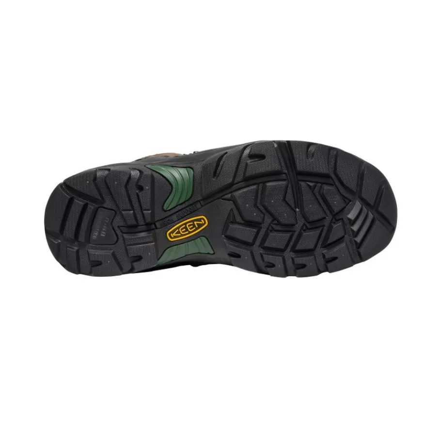 Men KEEN Work Boots & Shoes-Men'S Pittsburgh Energy 6" Waterproof Boot (Soft Toe) | Cascade Brown/Greener Pastures