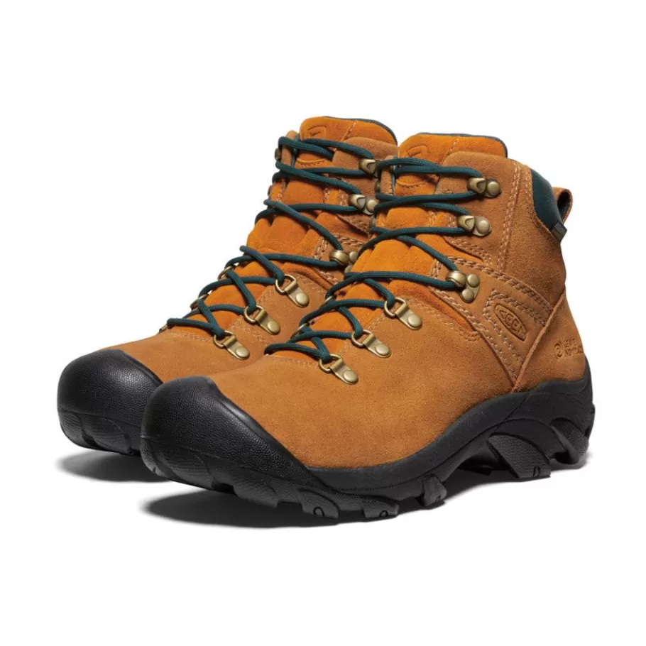 Men KEEN Boots-Men'S Pyrenees Waterproof Boot X Leave No Trace | Maple/Marmalade