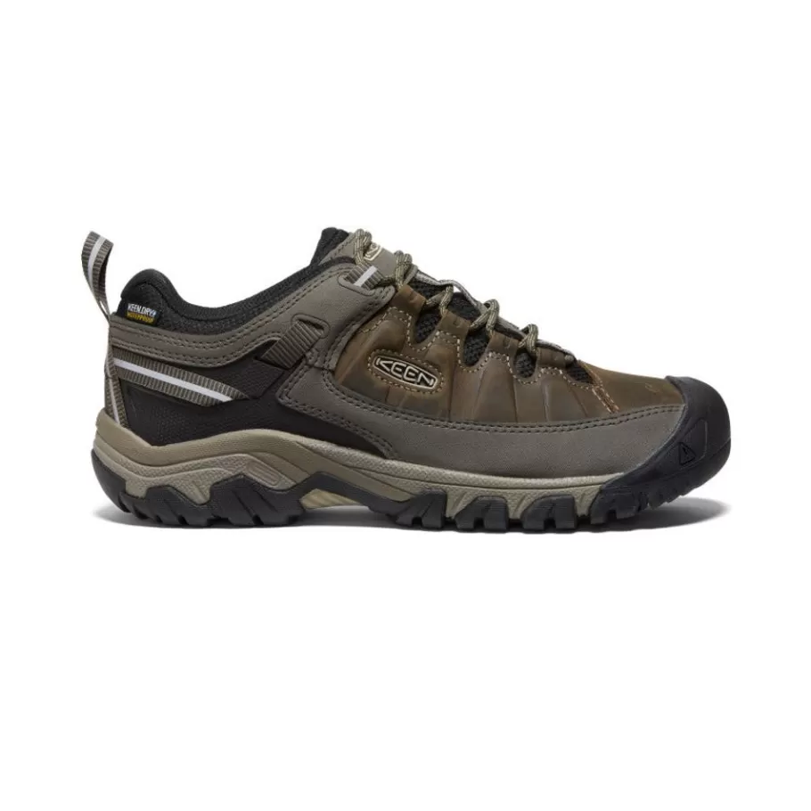 Men KEEN Shoes-Men'S Targhee Iii Waterproof Wide | Bungee Cord/Black