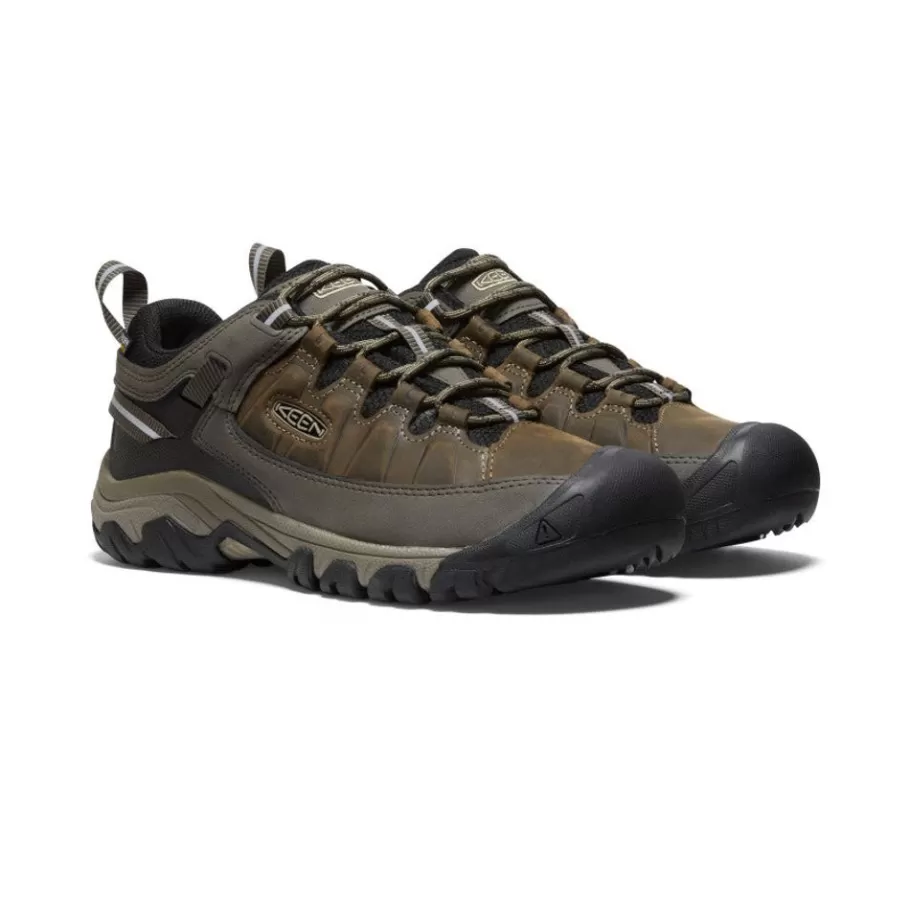 Men KEEN Shoes-Men'S Targhee Iii Waterproof Wide | Bungee Cord/Black