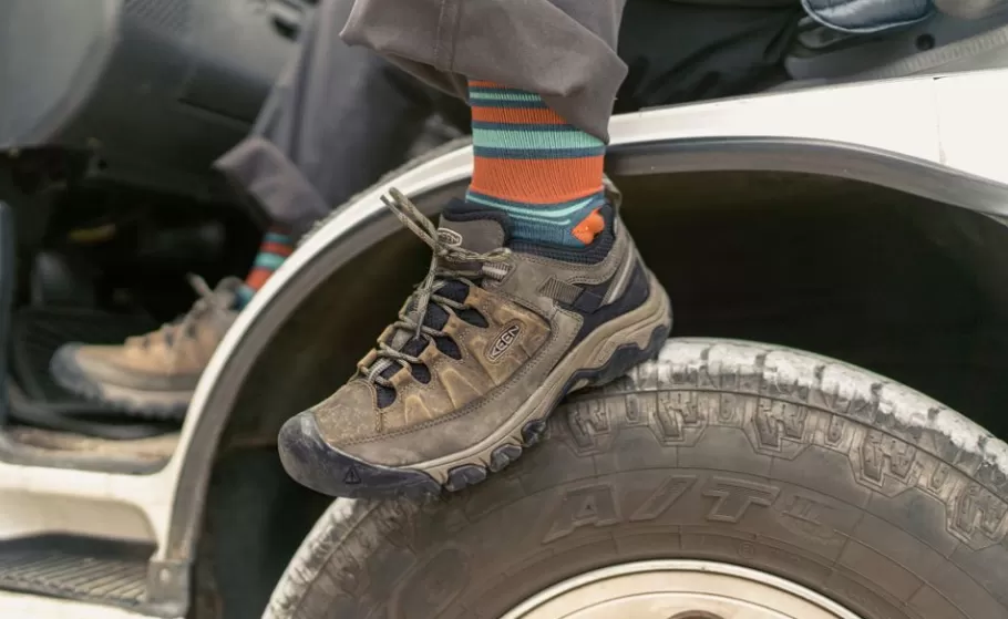 Men KEEN Shoes-Men'S Targhee Iii Waterproof Wide | Bungee Cord/Black