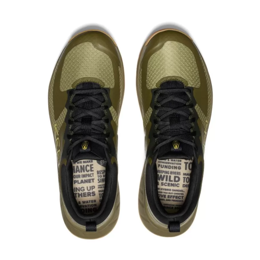 Men KEEN Shoes-Men'S Versacore Waterproof Shoe | Dark Olive/Antique Moss