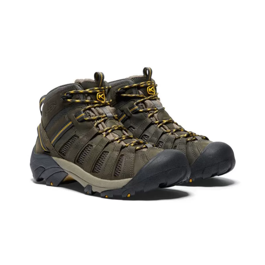 Men KEEN Boots-Men'S Voyageur Mid | Raven/Tawny Olive