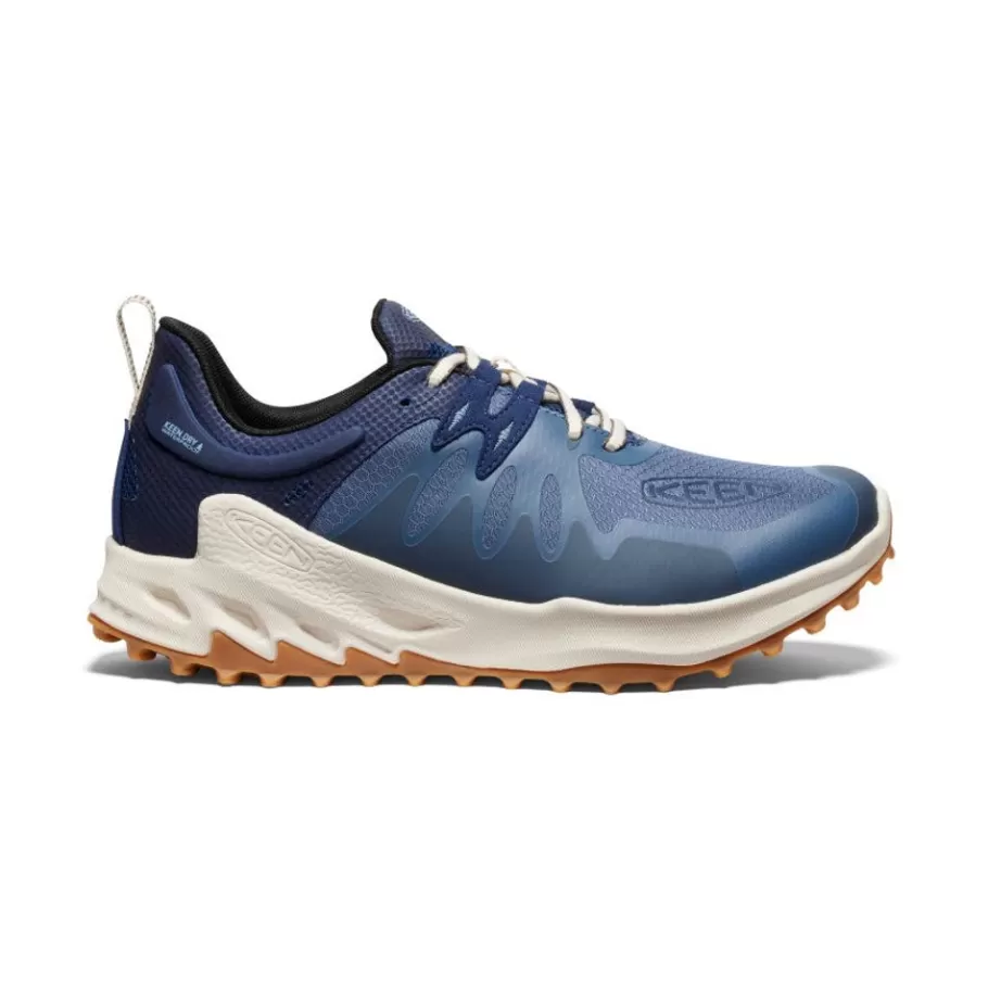 Men KEEN Shoes-Men'S Zionic Waterproof Hiking Shoe | Vintage Indigo/Faded Denim