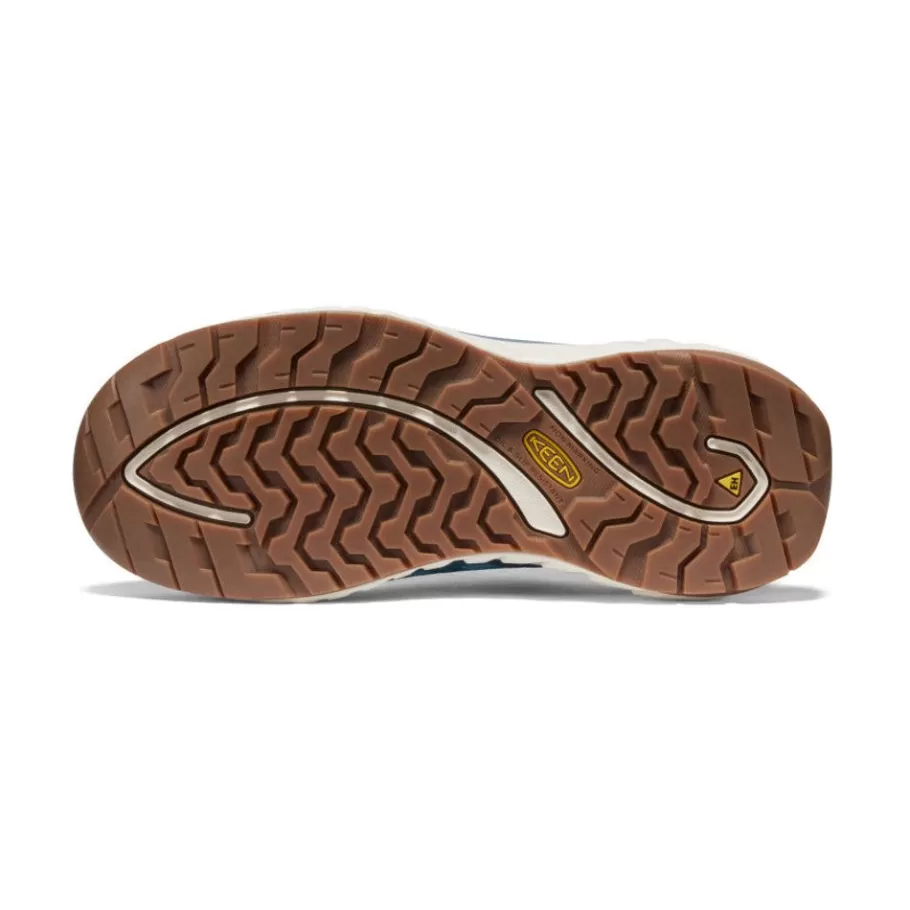 Women KEEN Work Boots & Shoes-Women'S Arvada Shift Work Sneaker (Carbon-Fiber Toe) | Reef Waters/Legion Blue