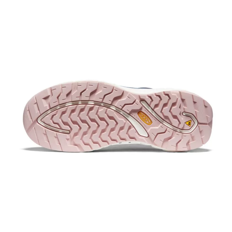 Women KEEN Work Boots & Shoes-Women'S Arvada Work Sneaker (Carbon-Fiber Toe) | Naval Academy/Peach Whip
