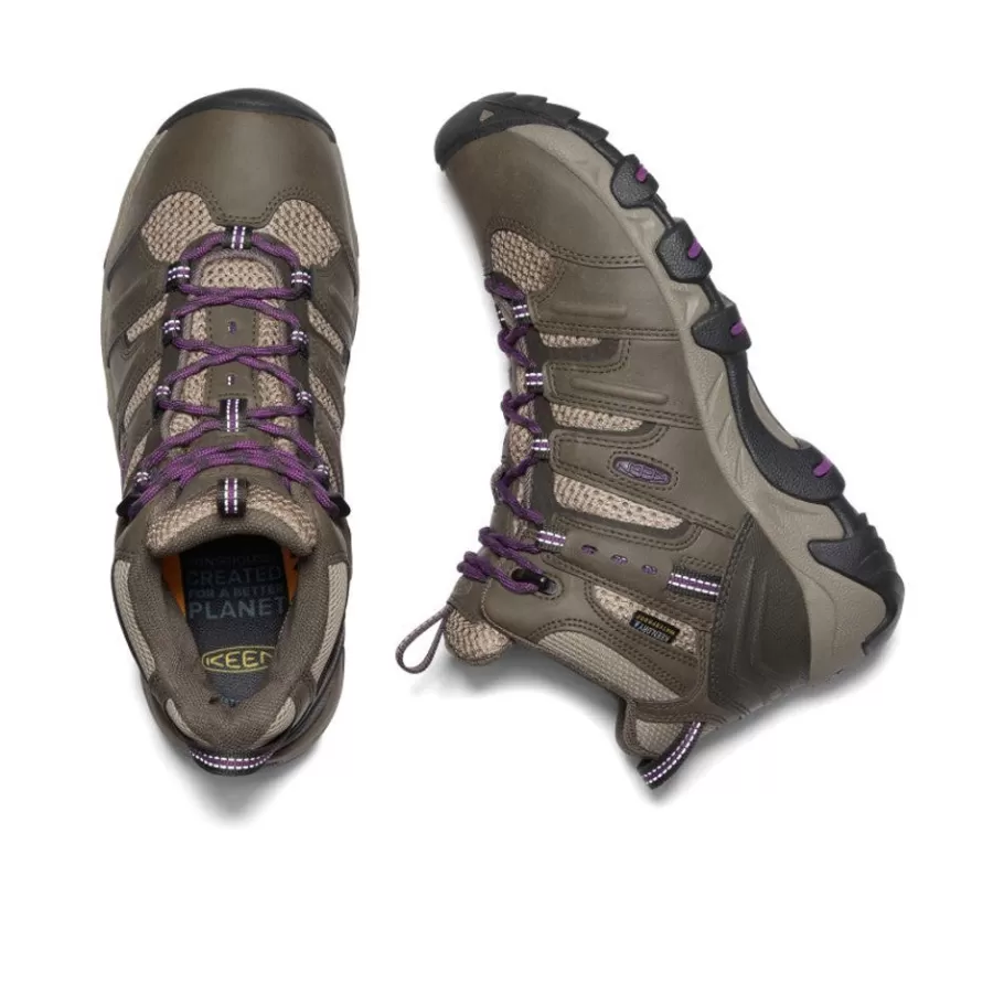 Women KEEN Boots-Women'S Koven Waterproof Boot | Bungee Cord/Wood Violet