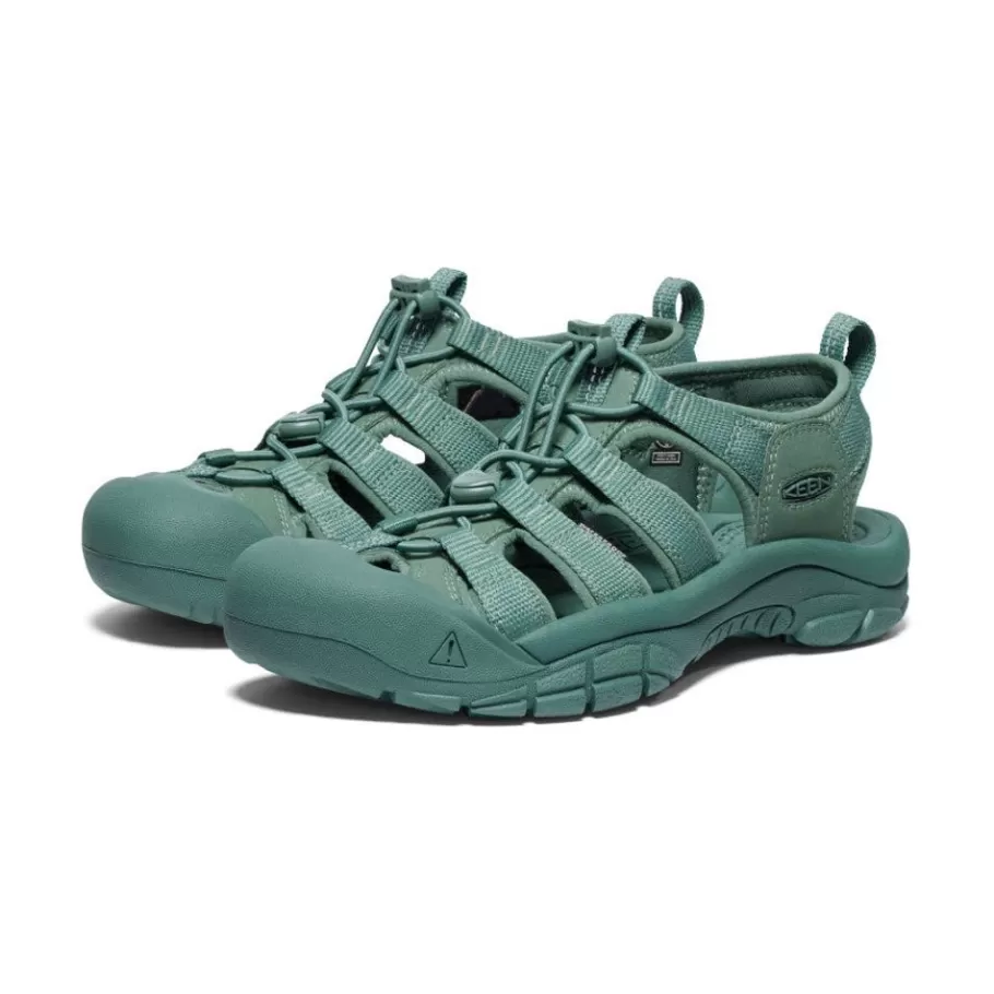 Women KEEN Sandals-Women'S Newport H2 | Monochrome/Dark Forest