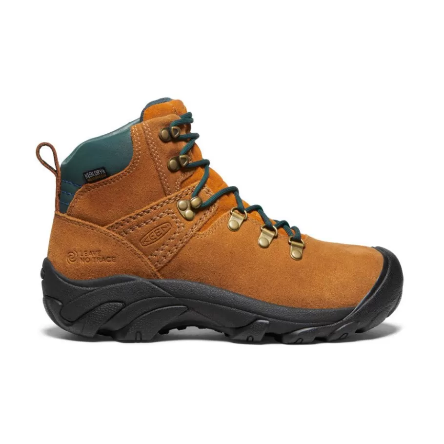 Women KEEN Boots-Women'S Pyrenees Waterproof Boot X Leave No Trace | Maple/Marmalade