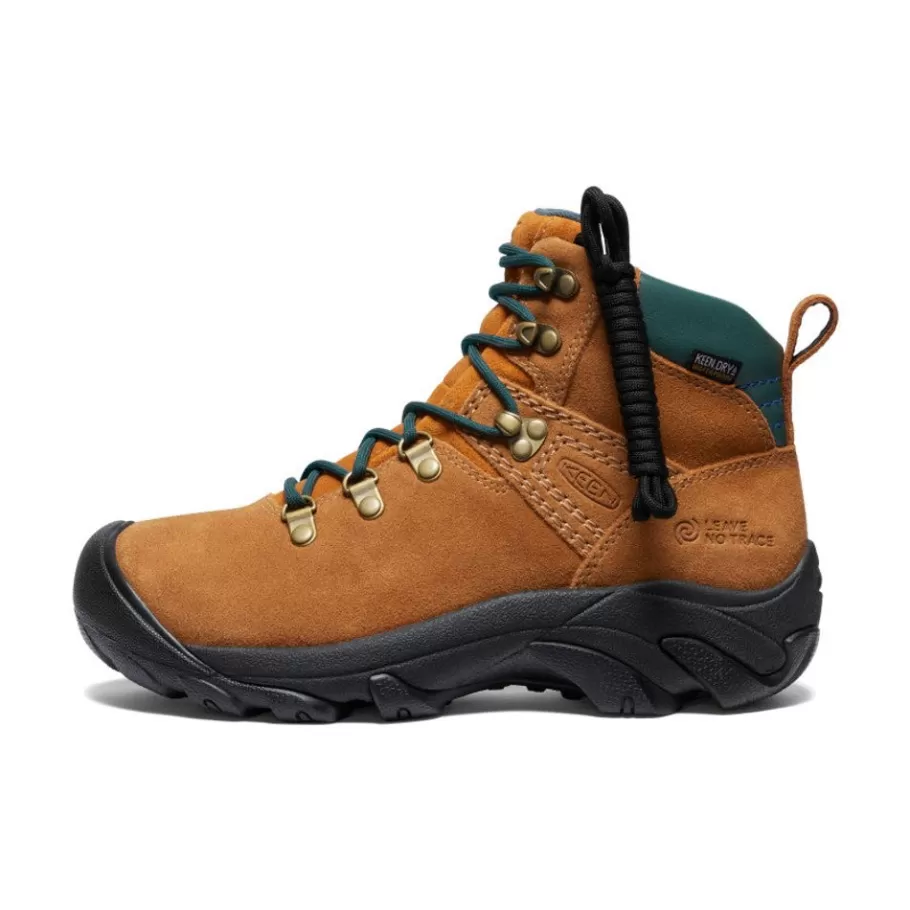 Women KEEN Boots-Women'S Pyrenees Waterproof Boot X Leave No Trace | Maple/Marmalade