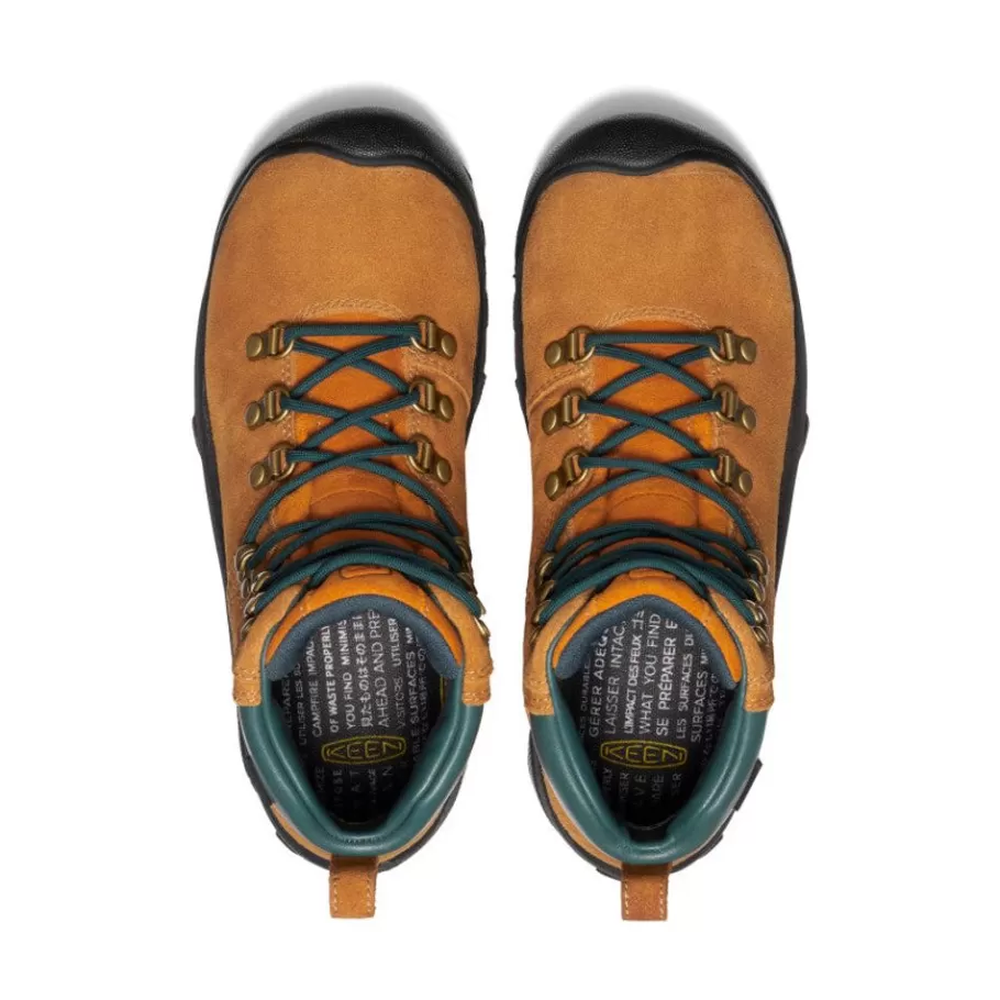 Women KEEN Boots-Women'S Pyrenees Waterproof Boot X Leave No Trace | Maple/Marmalade