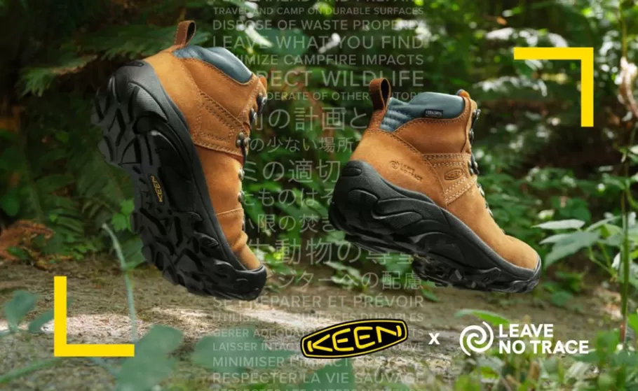 Women KEEN Boots-Women'S Pyrenees Waterproof Boot X Leave No Trace | Maple/Marmalade