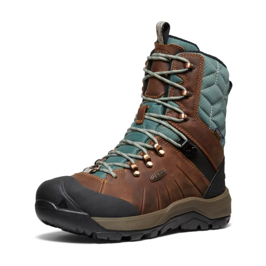 Women KEEN Boots-Women'S Revel Iv High Polar Waterproof Boot | Maple/Dark Forest
