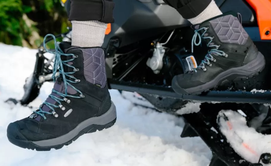 Women KEEN Boots-Women'S Revel Iv High Polar Waterproof Boot | Maple/Dark Forest