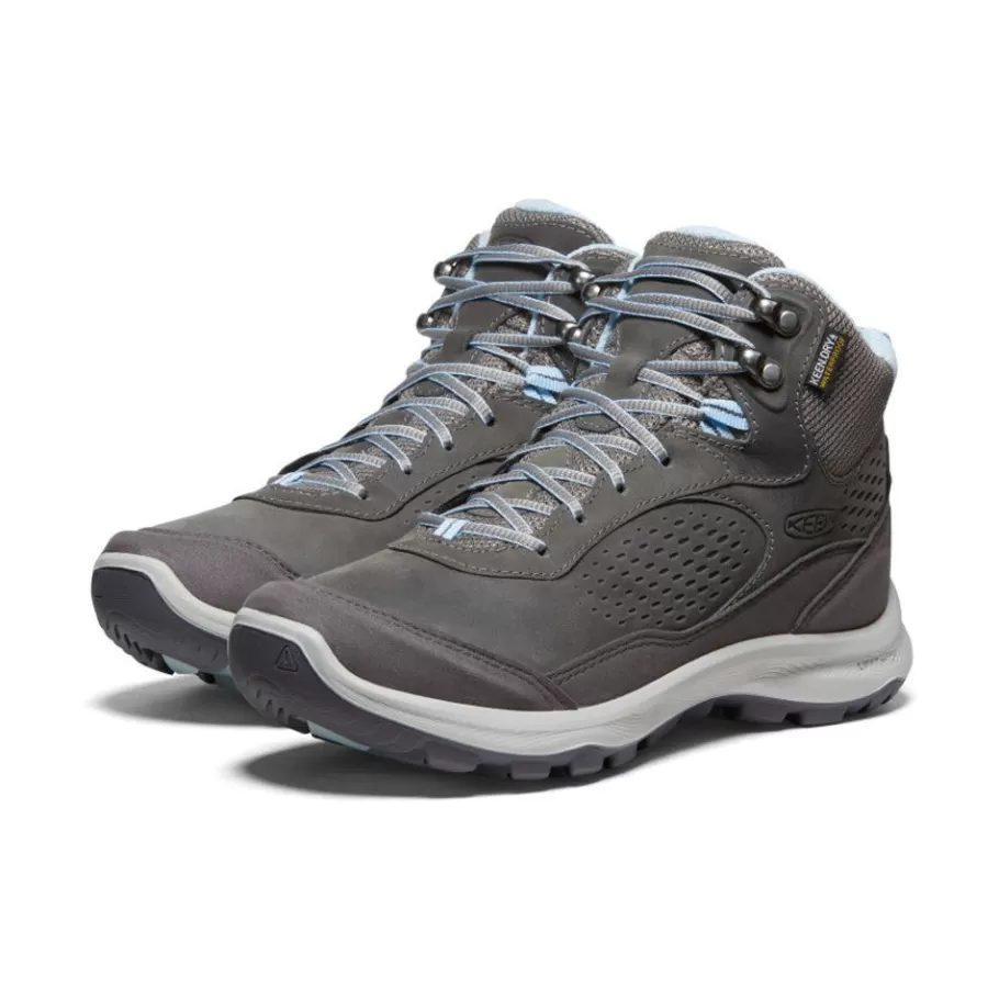 Women KEEN Boots-Women'S Terradora Explorer Waterproof Boot | Steel Grey/Clear Sky