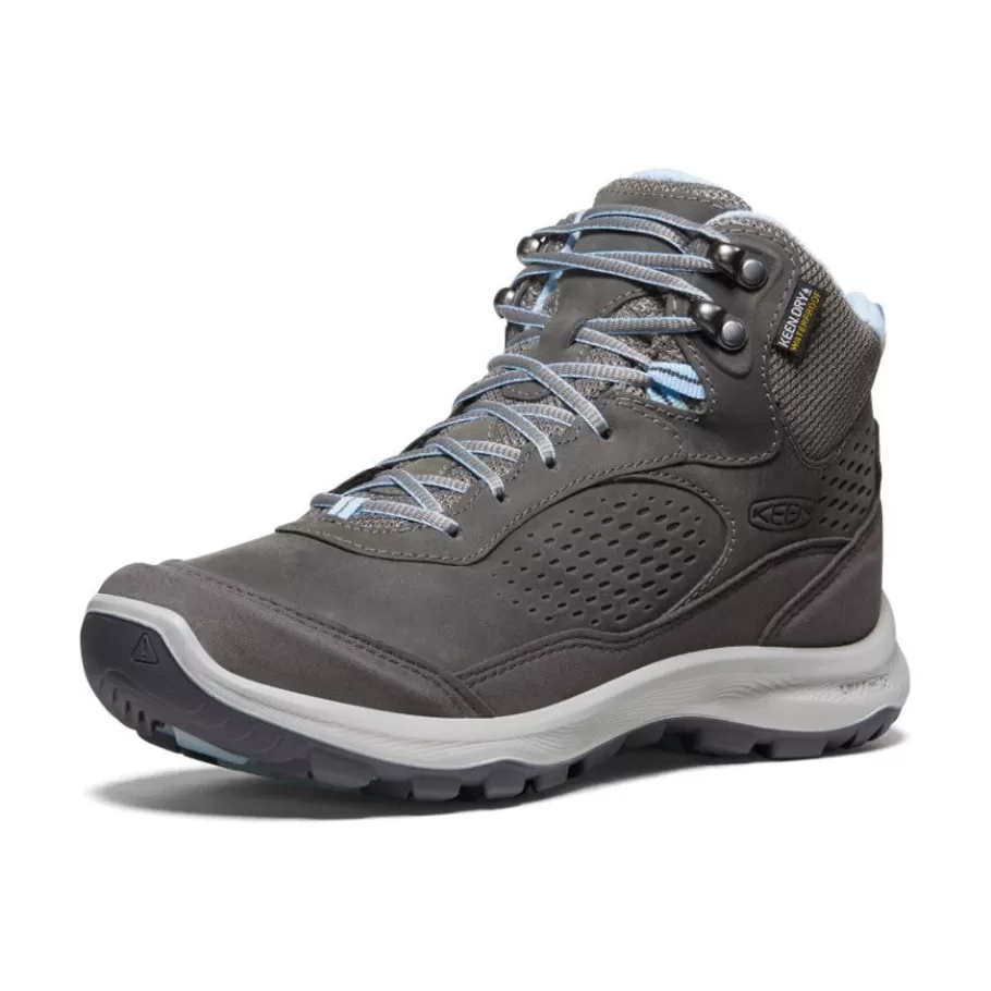 Women KEEN Boots-Women'S Terradora Explorer Waterproof Boot | Steel Grey/Clear Sky