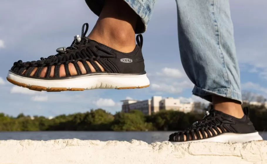 Women KEEN Sandals-Women'S Uneek O3 Sneaker Sandal | Coronet Blue/Vintage Indigo
