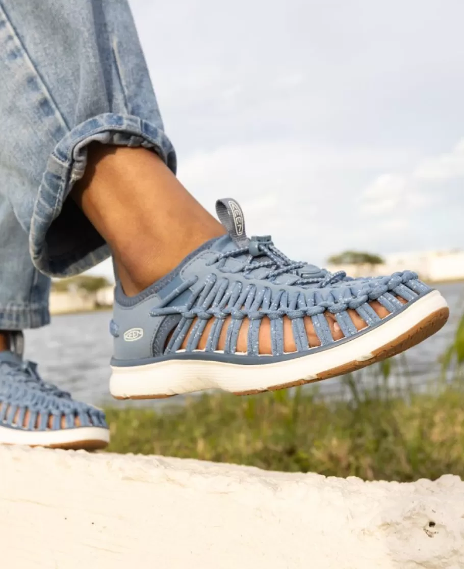 Women KEEN Sandals-Women'S Uneek O3 Sneaker Sandal | Coronet Blue/Vintage Indigo