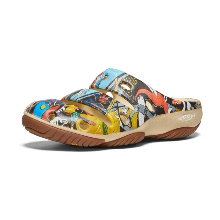 Women KEEN Slip-Ons-Women'S Yogui Arts Clog X Artpara Fukagawa | Kujira To Nakamatachi