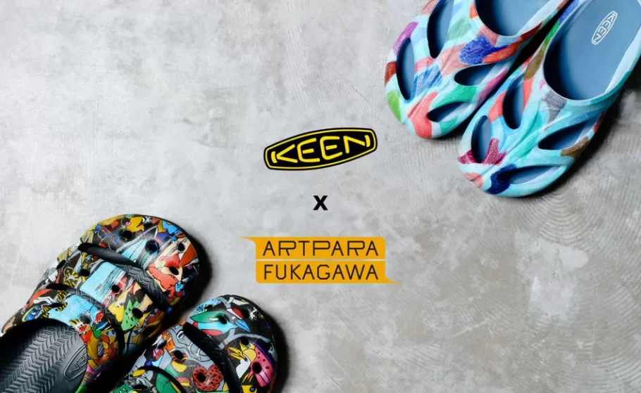 Women KEEN Slip-Ons-Women'S Yogui Arts Clog X Artpara Fukagawa | Kujira To Nakamatachi