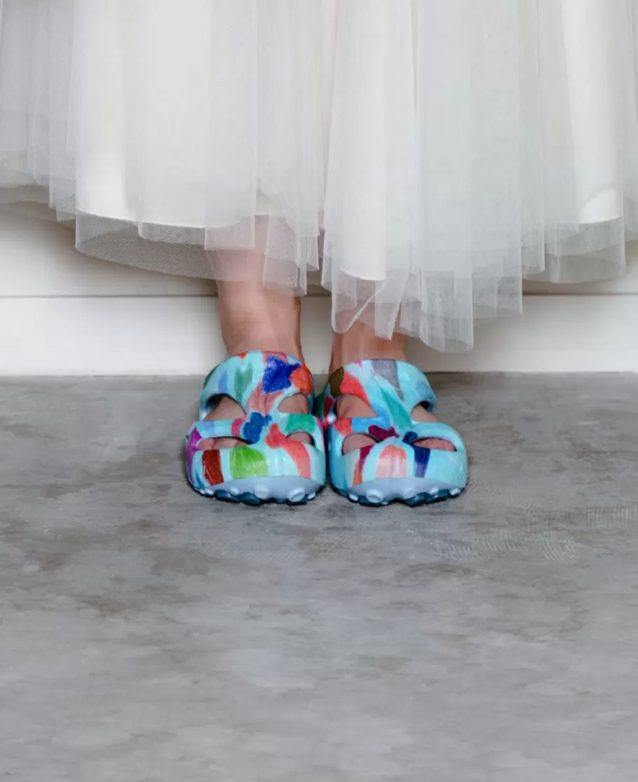 Women KEEN Slip-Ons-Women'S Yogui Arts Clog X Artpara Fukagawa | Kujira To Nakamatachi